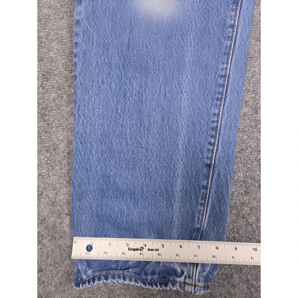 Levi's 501 Original Fit Jeans Mens 38x38 Blue Straight Leg Button Fly Denim 88/6